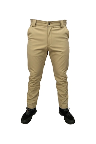 Mysia Outdoor Açık Bej Soft Shell Pantolon İçi Polarlı Bej