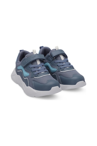 Slazenger PESO I Çocuk Cırt Cırtlı Mavi Sneaker
