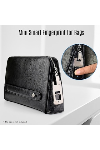 Pazly Parmak İzi Kilitli Akıllı Çanta Kilit - Hızlı Açılış, Uzun Pil, Çinko Alaşımı Diğer