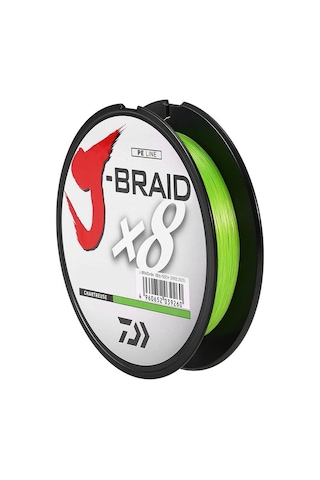 Daiwa J-Braid X8 Açık Yeşil 150 Mt. 0.10Mm 6 Kg. Ip Misina