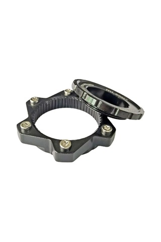 Ranyeek Alüminyum Mtb Yol Bisikleti Merkezi Kilitleme 6-çivi Disk Adaptörü Siyah 52mm Çap Çok Renkli