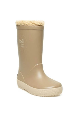 Igor W10293 Splash Dk Borreguıto Elmwood/beıge Çocuk Yağmur Çizmesi 001