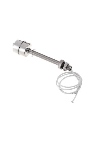 Metal Sıvı Su Seviye Sensörü 100mm Paslanmaz Çelik Şamandıra Mekanik Anahtar Kazan Kap Depo Tank