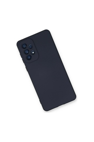 Cosmotex Newface Samsung Galaxy Uyumlu A53 5g Kılıf Nano İçi Kadife Silikon - Lacivert