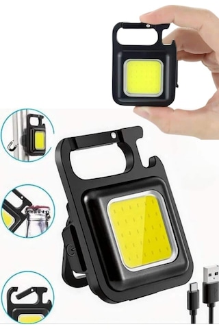 Sepetopia Mıknatıslı Parlak Led Işık 3 Fonksiyonlu Şarj Edilebilir Ledli Mini Taşınabilir 87447175