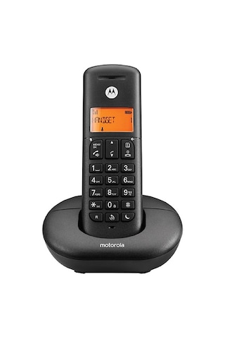 Motorola E201 Handsfree Dect Telsiz Telefon Siyah