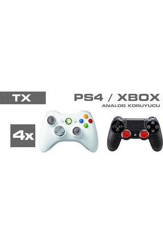 Tx Txacp4102b Gamepad Analog Koruyucu Siyah