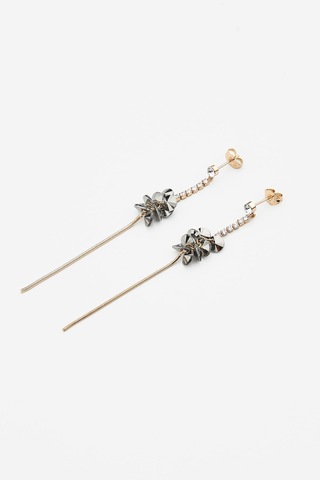 Sallantili Taşlı Küpe Gold 81069677