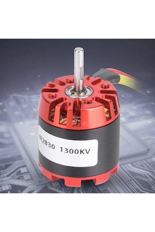 Tenfowee N2830 1300kv Dış Rotor Brushless Motor - A2212 4 Eksenli Uçaklar İçin - Sıkı Test Edilmiş, Kararlı Performanslı, 250w Güç, 2-4s Lipo Uyumlu