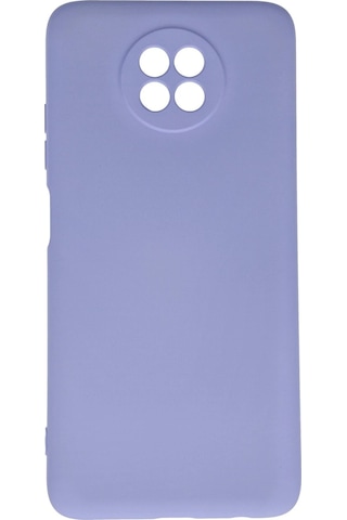 Newface Xiaomi Redmi Note 9 5g Kılıf Nano İçi Kadife Silikon Semeglbl - 49 - Lila
