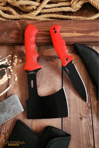 Balta Bıçak Kamp Baltası Bıçağı Nacak Budama Baltası Lzoutr1