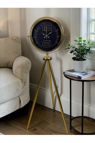 Büro Ev Ofis Hediyesi İçin Golden Majestic Tripod Ayaklı Saati Diğer