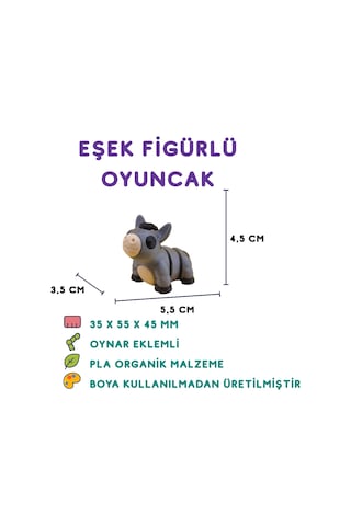 10'lu Set Kuş Fare İskelet Kedi Zürafa Voodoo Esek Ayı