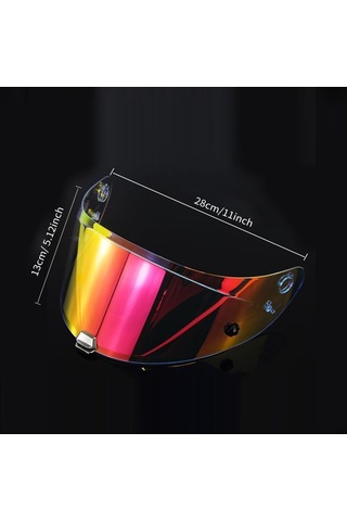 Pazly Yedek Motosiklet Kaskı Vizörü Pc Malzeme - Hjc Rpha11/rpha70 Uygun