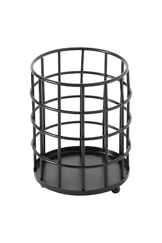 Mudo Home Black Metal Kaşıklık Yuvarlak 696123