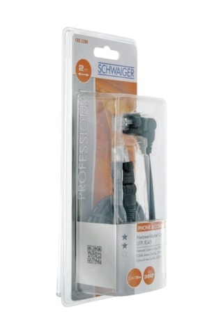 Schwaıger Cat 5 Kablo Ethernet Kablosu Rj45 360 Dönen 2 Metre 9018000002015