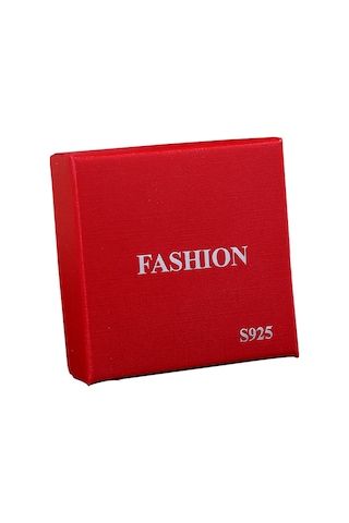 Springsun Siyah Kağıt Mücevher Kutusu - 7.5x7.5x3.5 Cm, İç Sponge İle Mücevheri Korumak, Hediye Paketi Siyah