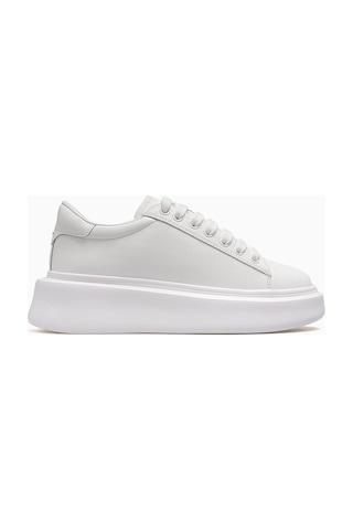 Lufian Grace Kadın Deri Sneaker Ayakkabı 26y 121230109 Beyaz