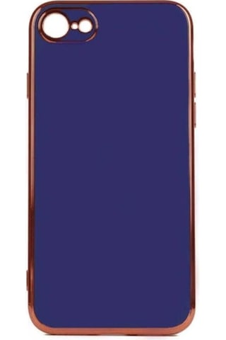 Apple Uyumlu iPhone Se 2020 Kılıf Zore Bark Kapak Lacivert