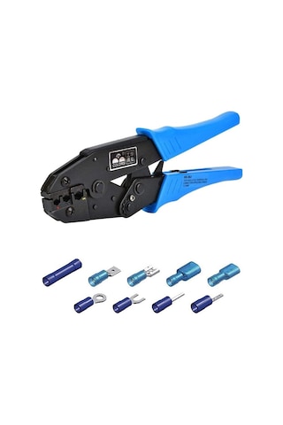 Pm-39092 0.5-6mm2 Awg22-10 Hs-30j İzoleli Kablo Pabucu Sıkma Pensesi