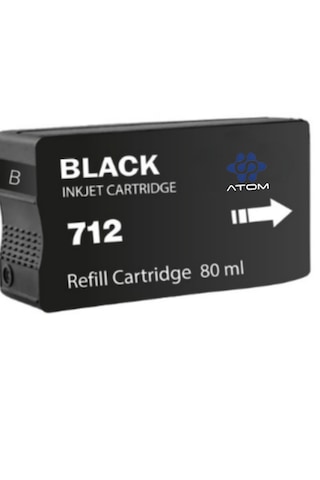 Atomplotter Hp 712 Black Kartuş 80ml Atomplotter Hp 712 Black Kartuş 80ml