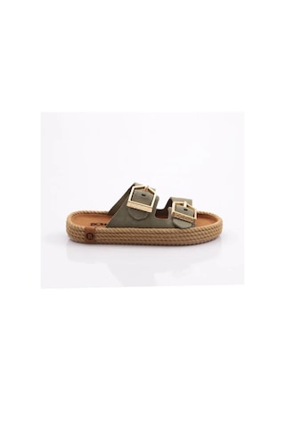 Bohonomad Sydney Kadın Tokalı Çağla Terlik Syd12-00065 Yeşil