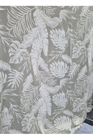 Müslin 220 X 240cm Çift Kişilik Pike Yeşil - Beyaz