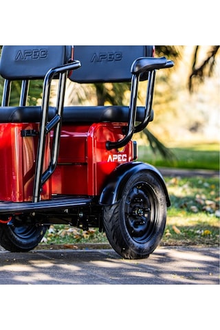 Apec Apm5 Elektrikli Moped Kırmızı