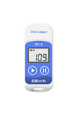 Elitech Rc-5 Usb Girişli Sıcaklık Kaydedici Datalogger Pdf Rapor 0