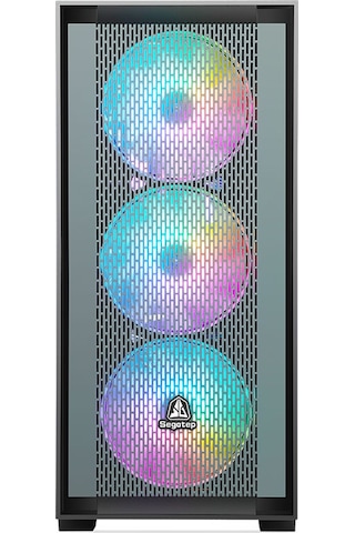 Segotep Gank 360 Siyah 750w 80+ Bronze Pcıe 5.1 Midi Tower Kasa Akak0sgp0018
