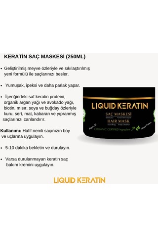 Saç Botoksu Plus - Yanmış Yıpranmış Saçlara Kökten Uca Keratin Bakım Seti