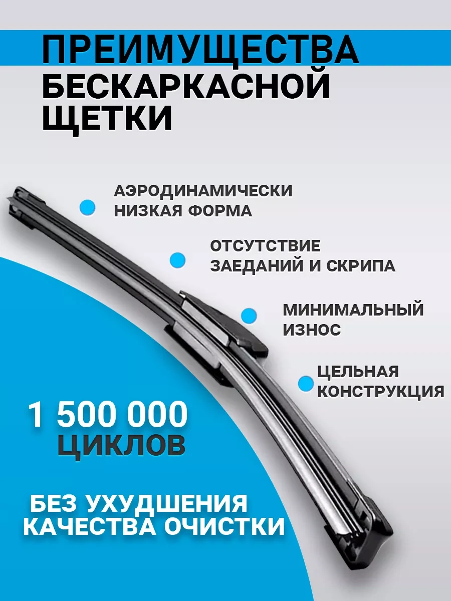 Rich Car Çerçevesiz Araç Sileceği Fırçası 650 Mm 231937716