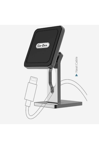 Go Des GD-HD705 Telefon Standı - ZORE-221197 Siyah