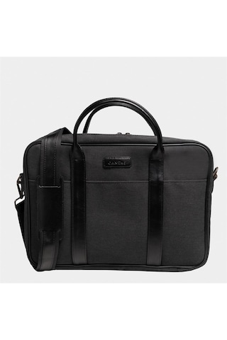 Çantaş Retro Kanvas 40x29 Evrak Ve Laptop Çantası 15 İnç Siyah