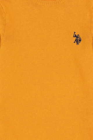 U.s. Polo Assn. Erkek Çocuk Hardal Kazak /triko 50294188-vr072