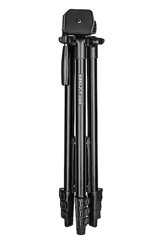 Kıngjoy Vt-831scb Uzaktan Kumandalı + Cep Telefonu Standlı Video Tripodu Siyah Medium Siyah