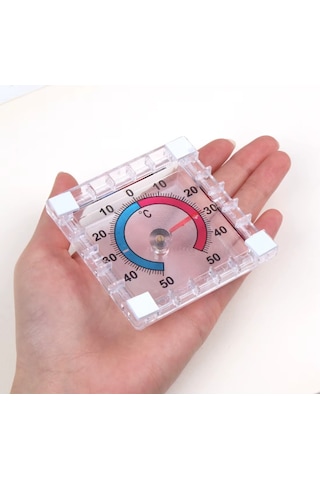 River World Termometre Kare Bimetalik