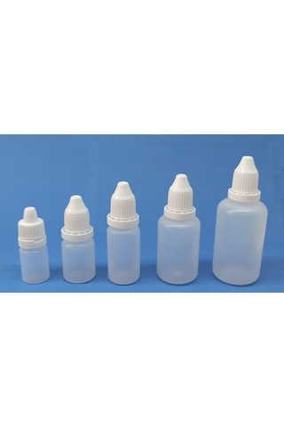 Demethome 100 Adet 5-10-15-30-50 ML Boş Plastik Aseton-Likit-Kolonya-Dezenfektan Şişesi