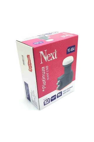 Next Ye 404 Platinum Quad Dört Çıkışlı Lnb 0.1 Db 4K Uhd