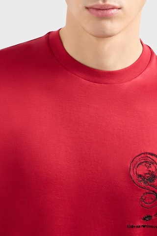 Emporio Armani Erkek T Shirt Em000009 Af10017 M5003 Kırmızı