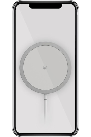 Polosmart Psm68 Magsafe Mıknatıslı Kablosuz Şarj Cihazı Beyaz