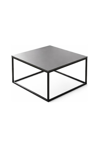Rafadi Orta Sehpa Metal Ayaklı Modern Orta Sehpa Antrasit