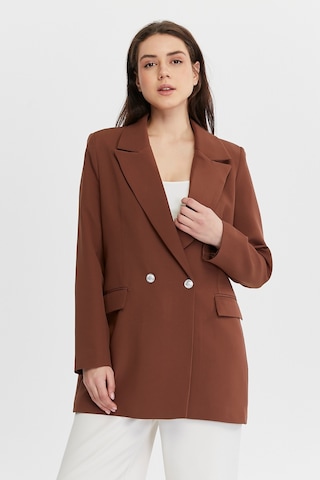 Oversize Dokuma Blazer Ceket 001