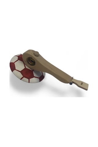 Fırtına Top Ahşap Topaç Kırmızı