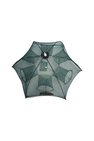 Maiyame 6 Delikli Otomatik Açılır Çift Katlı Balık Avı Ağı - Tuzlu Ve Taze Su İçin Kabuk, Karides, Yengeç Avlama Aleti