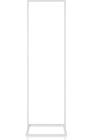 Sort Beyaz Metal Elbise Askılığı Küçük Beyaz