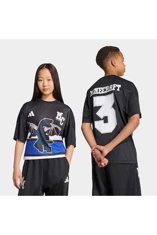Adidas Minecraft Çocuk Siyah Eşofman Altı Kh3202