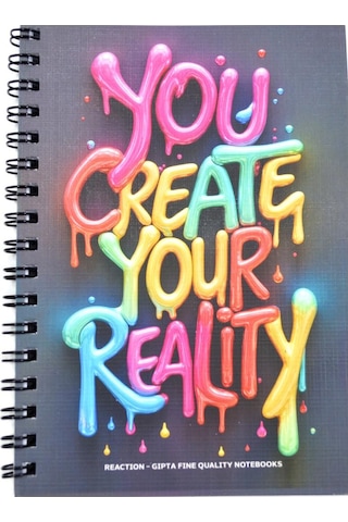 Gıpta Pro Block Yaprak Karton Kapak Spiralli Not Defteri A6 80 Çizgisiz 7677 Çok Renkli