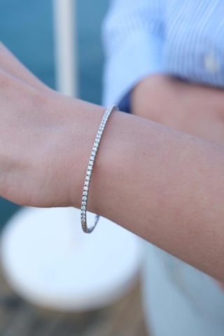 Tufanlar Kuyumculuk Altın Taşlı Kelepçe Bileklik