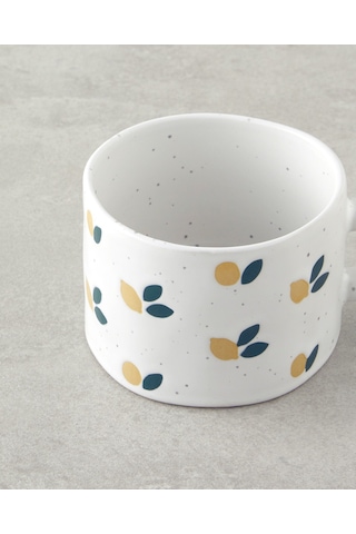 Lemon Garden Stoneware Kupa 280 Ml Sarı